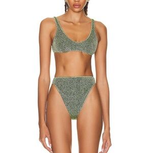 Oseree sporty bra 90s bottom bikini set